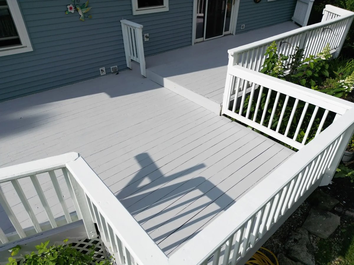 grey deck